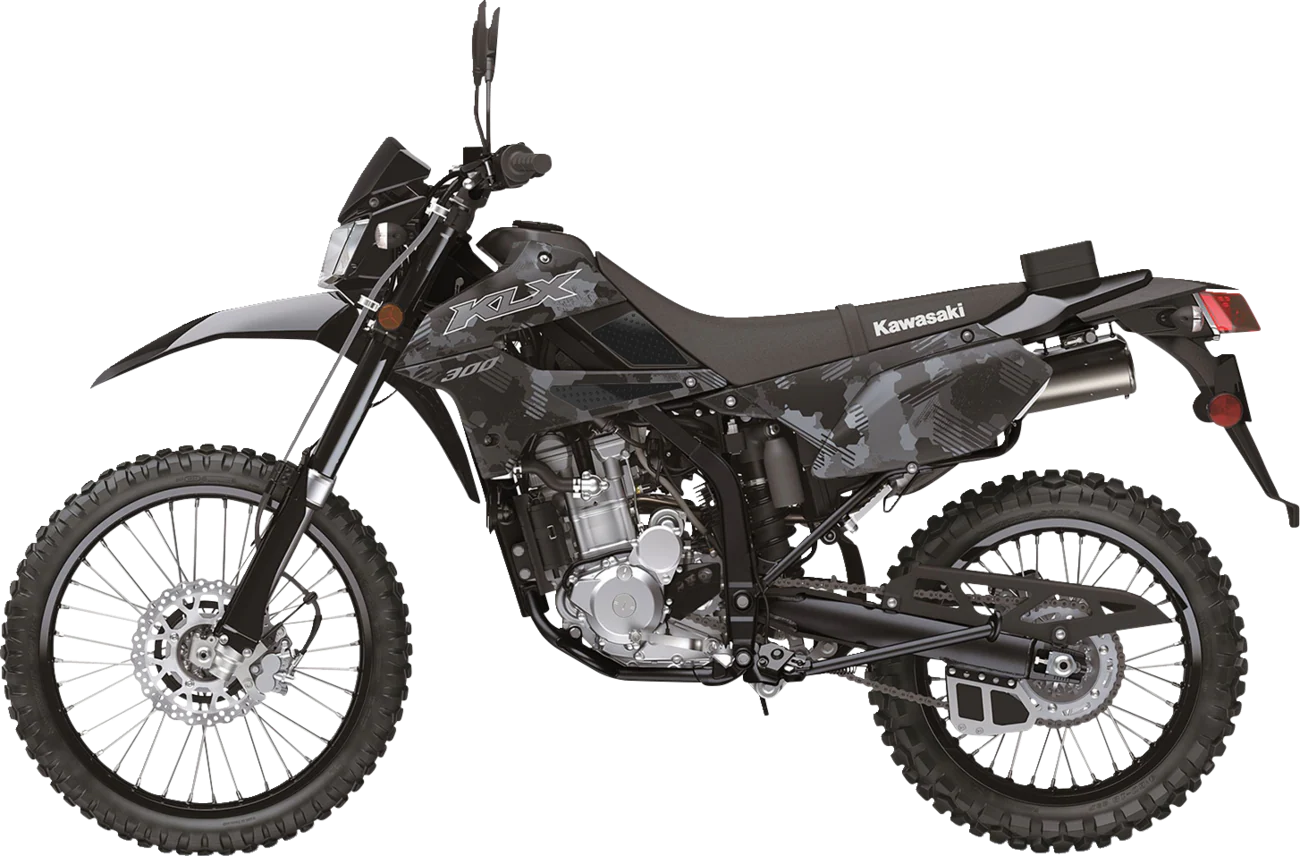 Stompgrip Volcano Tank Pad Kawasaki KLX300 / SM 2021-2026 - Image 4