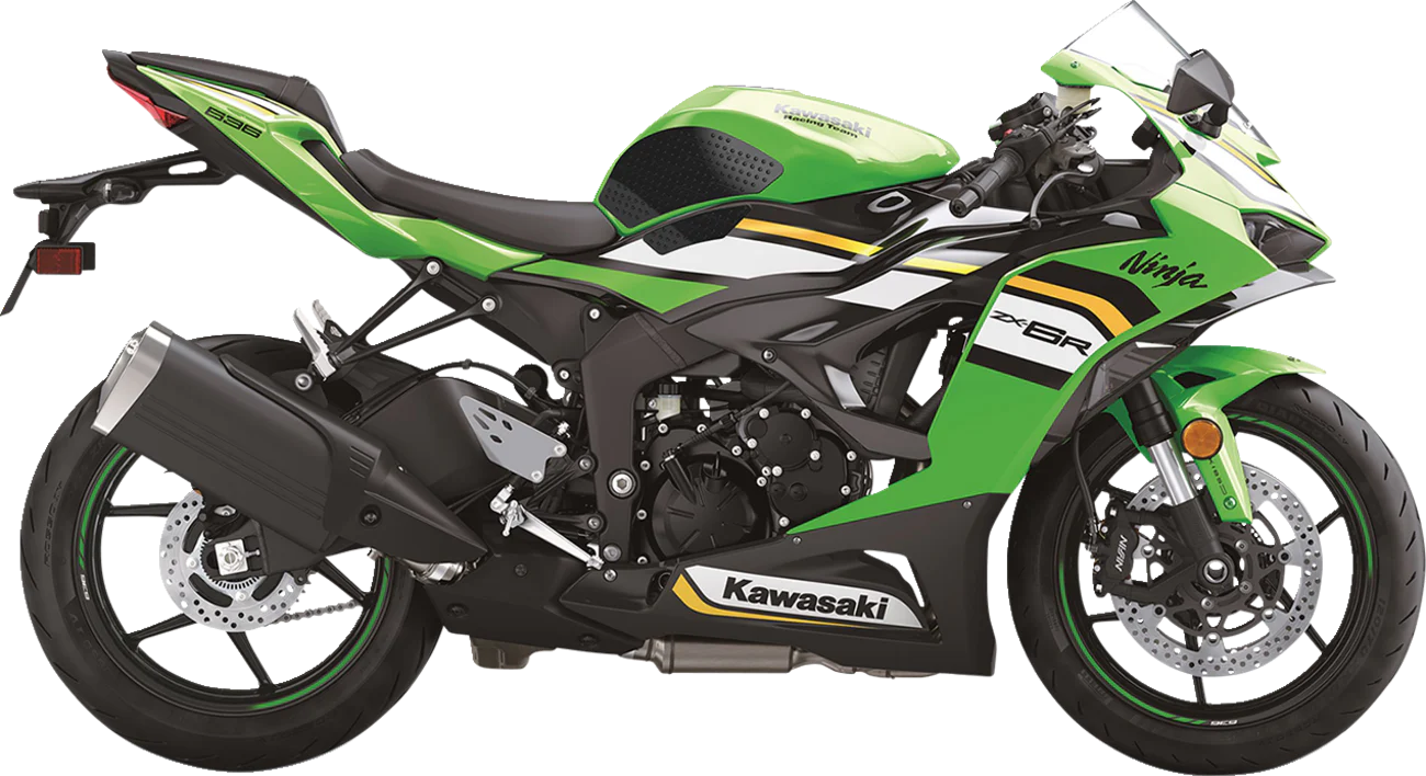 Stompgrip Volcano Tank Pad Kawasaki Ninja ZX6R / ZX636 2009-2023 - Image 4