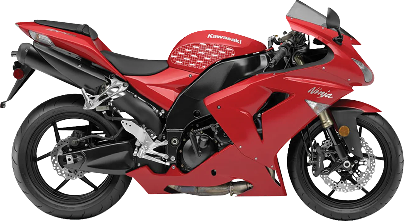 Stompgrip Volcano Tank Pad Kawasaki ZX10R 2004-2007 - Image 2