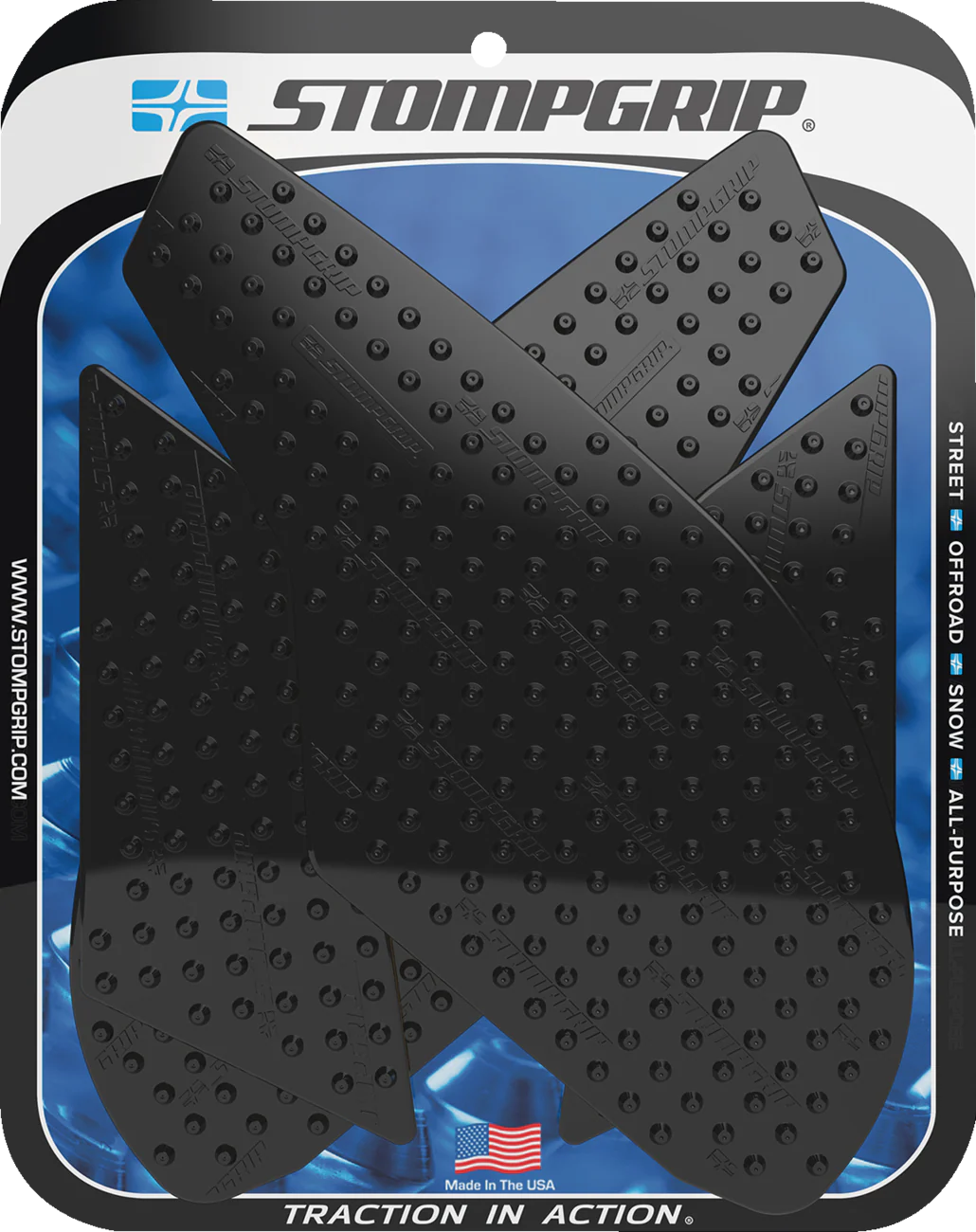 Stompgrip Volcano Tank Pad Suzuki SV650 2017-2026