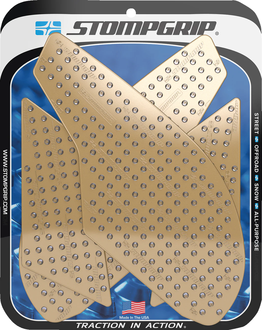 Stompgrip Volcano Tank Pad Suzuki SV650 2017-2026 - Image 2