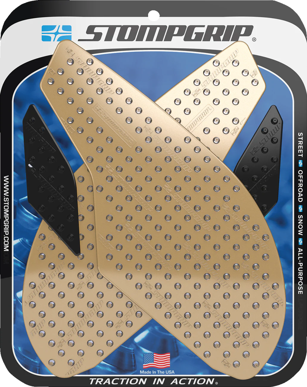 Stompgrip Volcano Tank Pad Triumph Daytona 675 / R / Street Triple / R 2013-2019 - Image 3