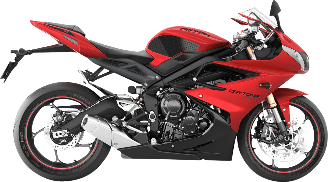 Stompgrip Volcano Tank Pad Triumph Daytona 675 / R / Street Triple / R 2013-2019 - Image 4