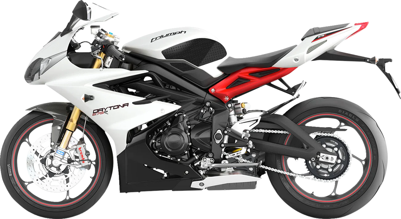 Stompgrip Volcano Tank Pad Triumph Daytona 675 / R / Street Triple / R 2013-2019 - Image 5