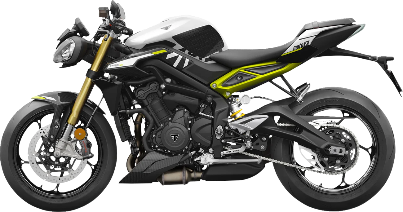 Stompgrip Volcano Tank Pad Triumph Street Triple 765 / R / RS / Moto2 - Image 3