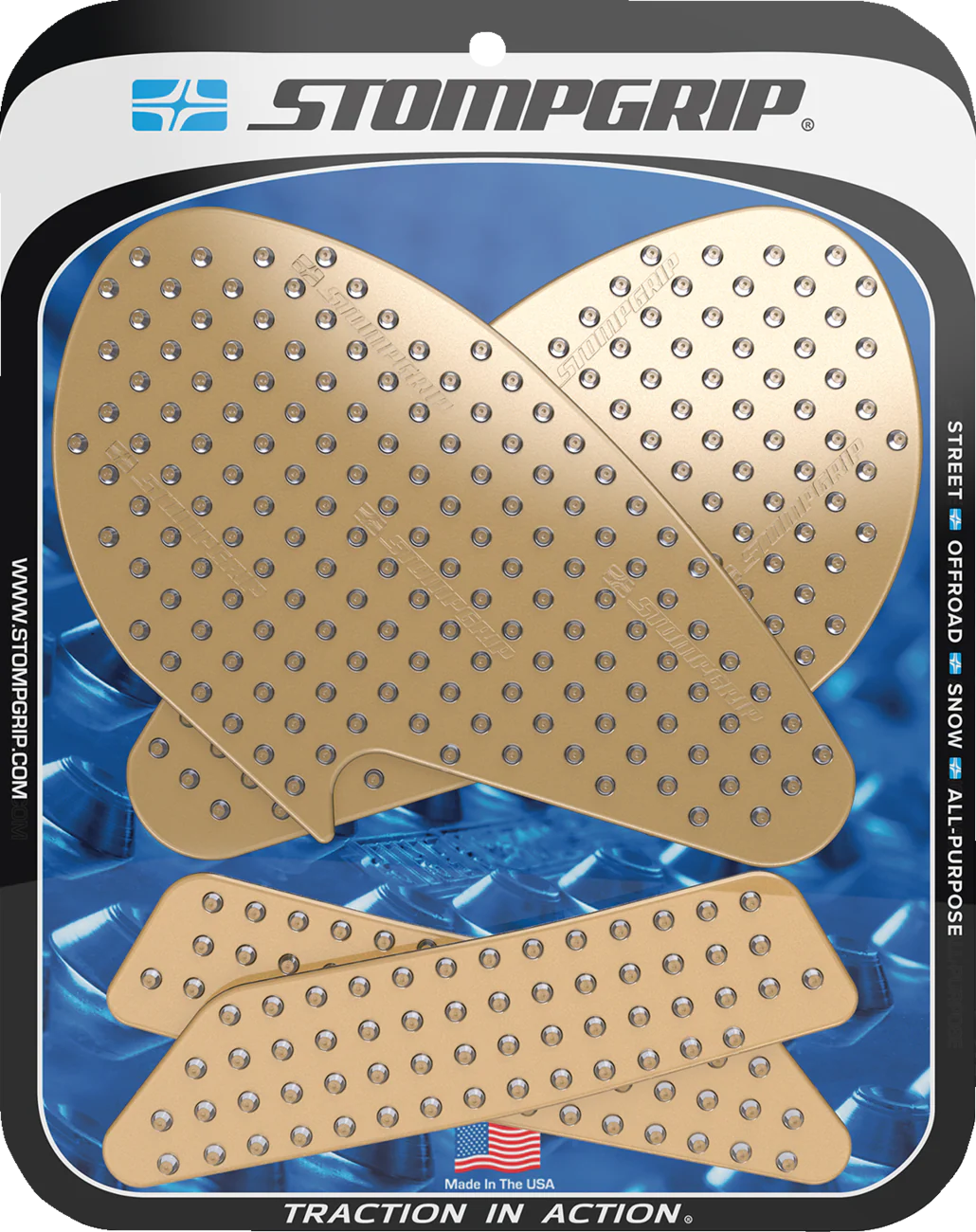 Stompgrip Volcano Tank Pad Yamha R3 2019-2025 - Image 2