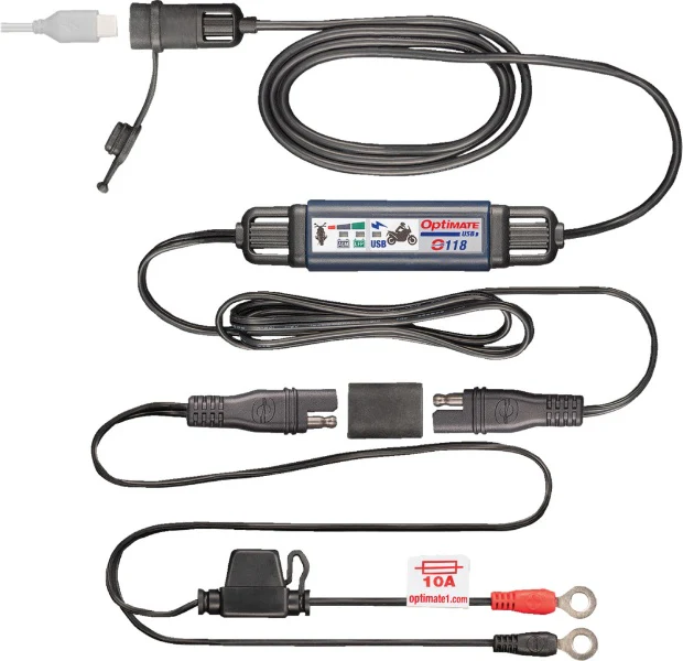 Tecmate Battery to USB-C Charger