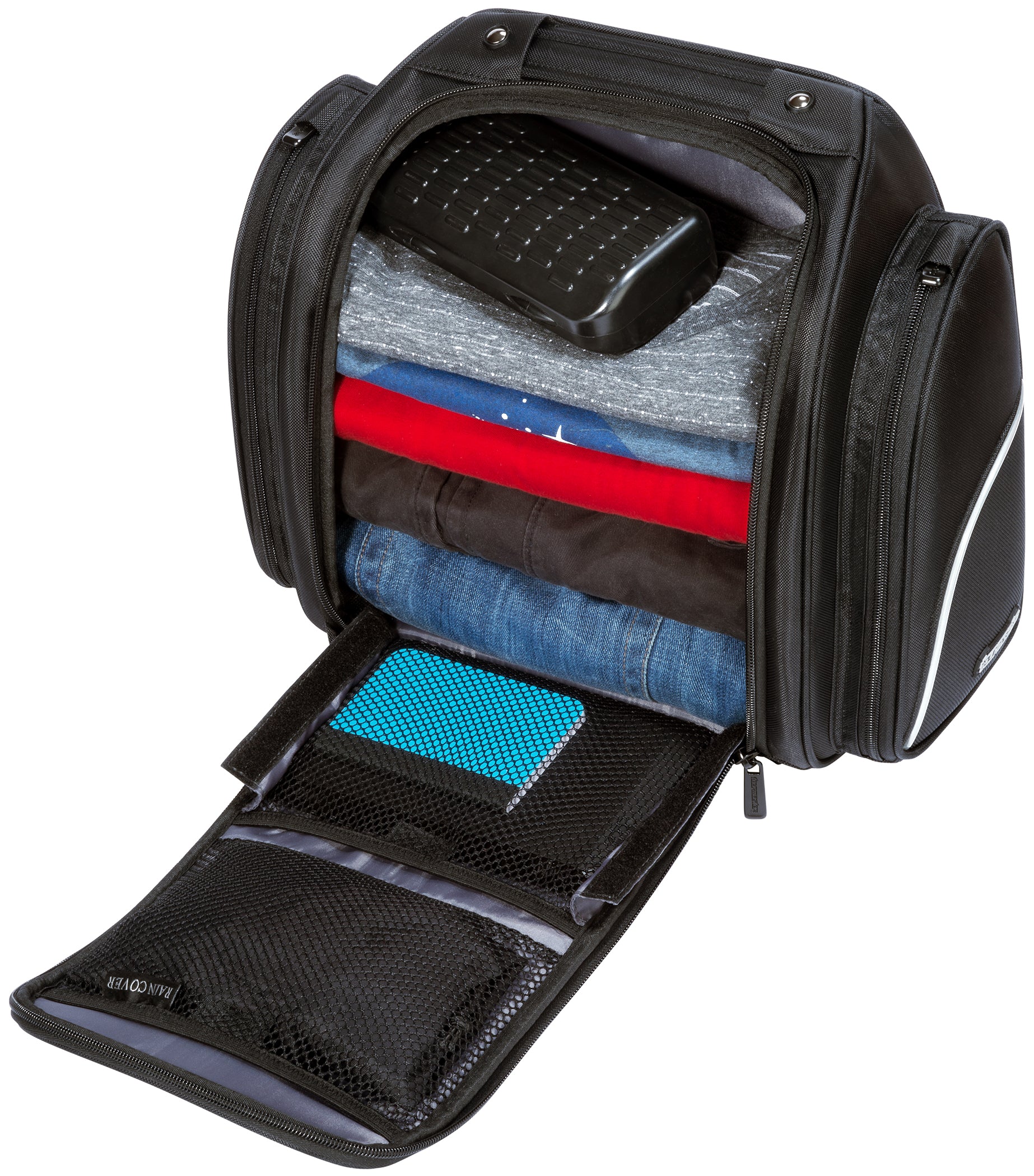Tourmaster Nylon Cruiser 4 Commuter Sissybar Bag - Image 2
