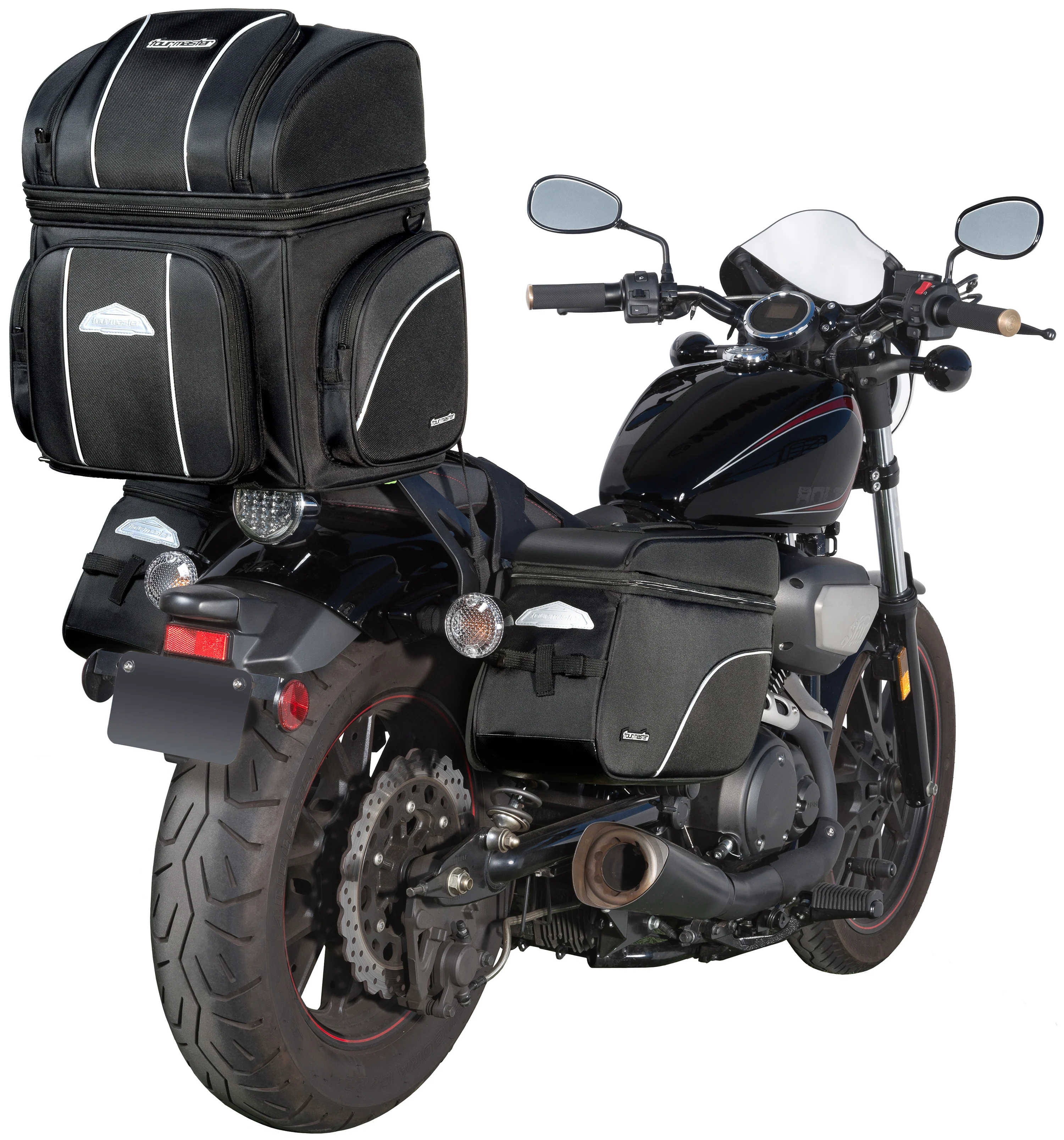 Tourmaster Nylon Cruiser 4 Large Sissybar Bag - Image 6