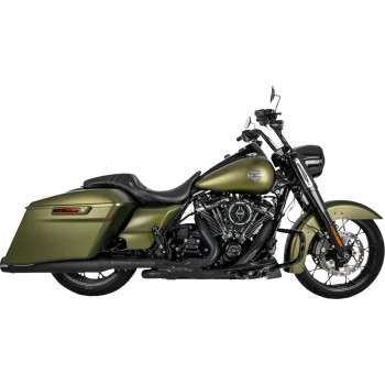 Vance and Hines Blackbird 450 Slip-On Mufflers for Harley Davidson Models - Image 4
