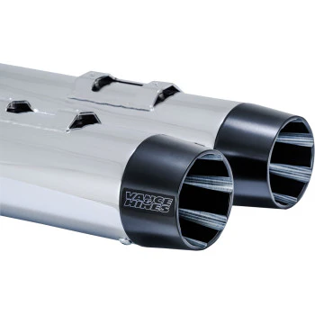 Vance and Hines Blackbird 450 Slip-On Mufflers for Harley Davidson Models - Image 7