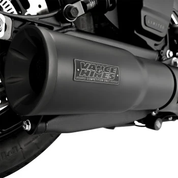 Vance and Hines Hi-Output Slip-On Muffler - Black - Indian Scout
