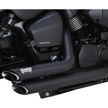 Vance and Hines Shortshots Staggered Exhaust System for Honda Shadow Models - Image 2