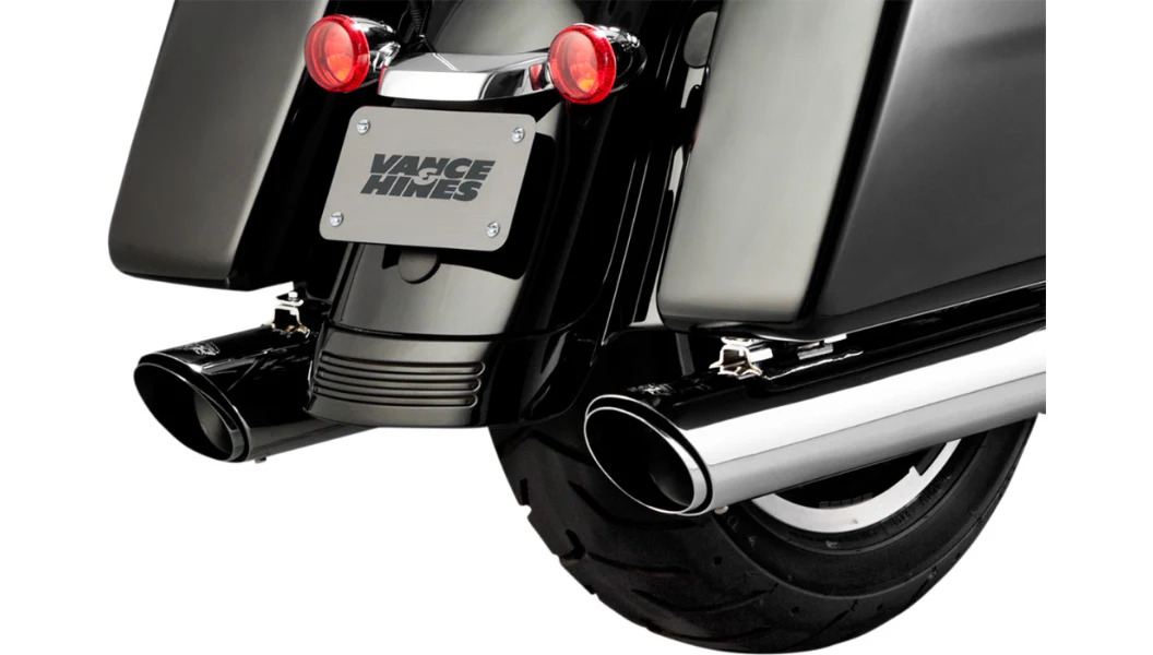 Vane & Hines Twin Slash Slip-On Muffler for Harley Davidson Models