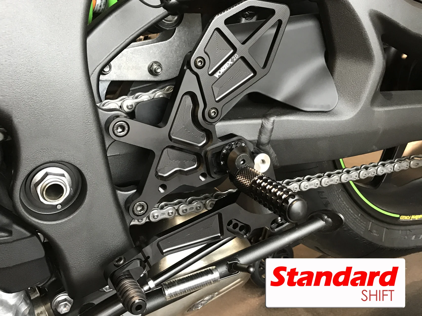 Vortex V3 2.0 Rearset Kawasaki ZX10R / RR - Image 2