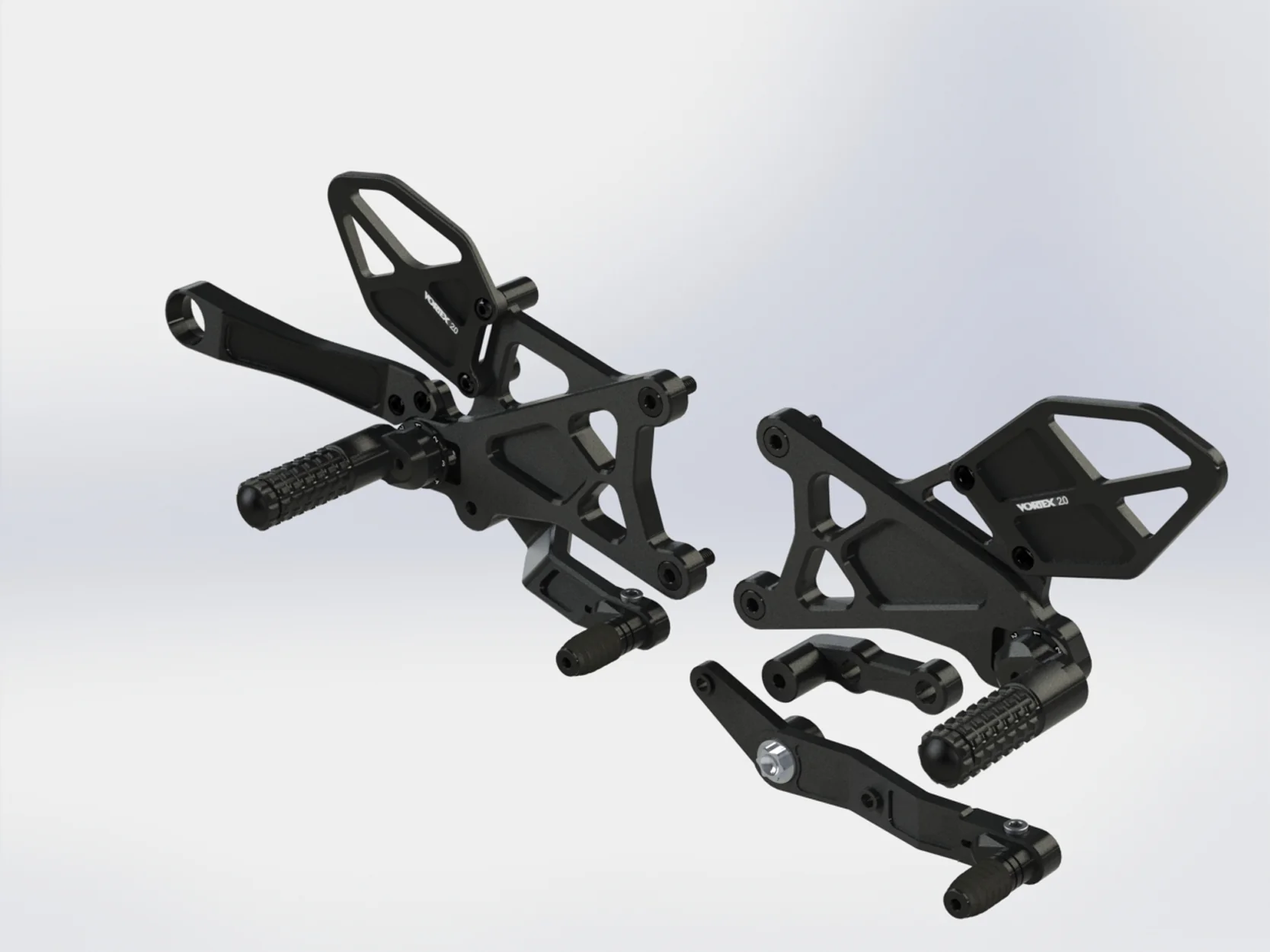 Vortex V3 2.0 Rearset Yamaha R1 / R1S