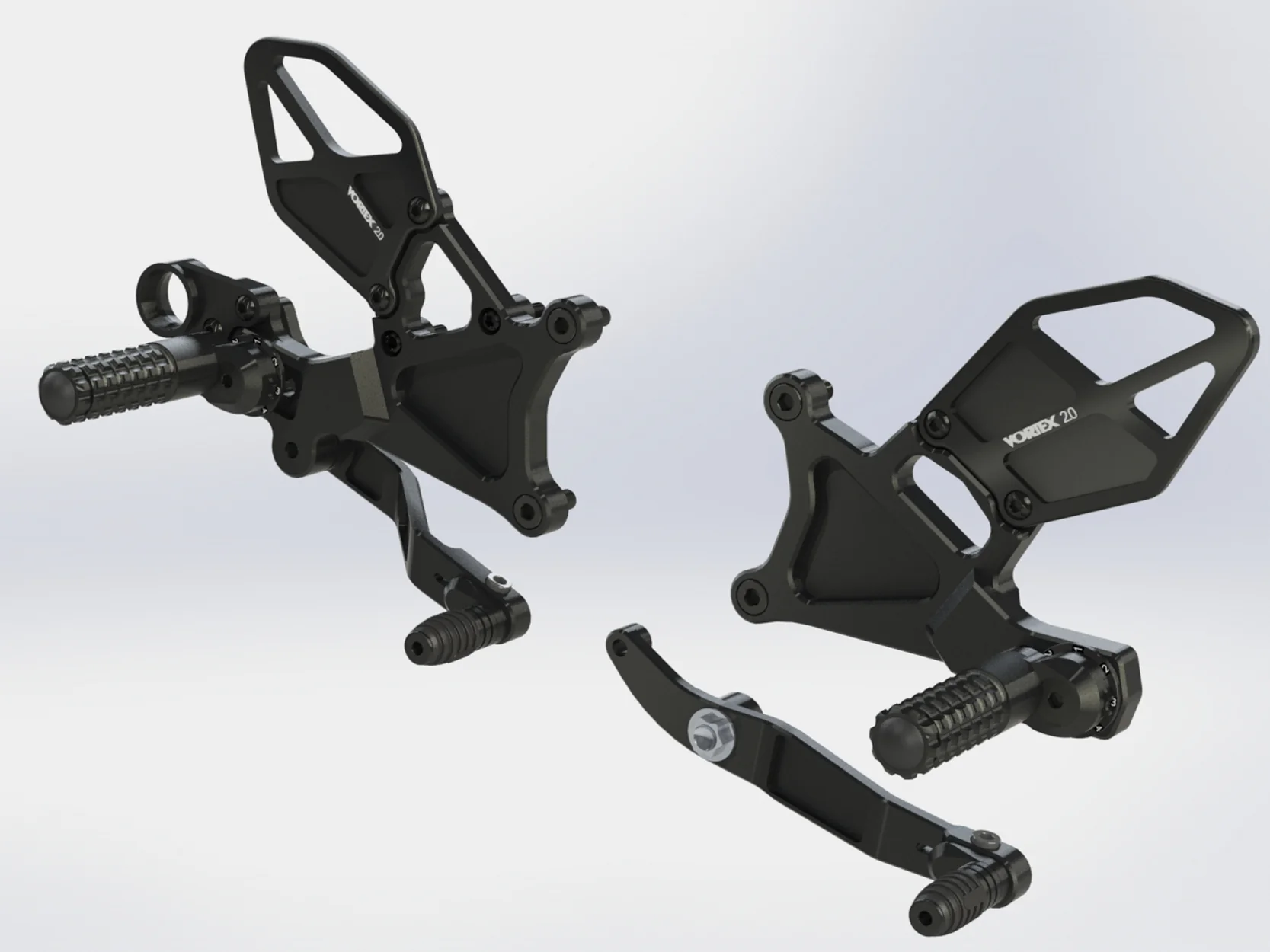 Vortex V3 2.0 Rearset Yamaha R6 2006-2020