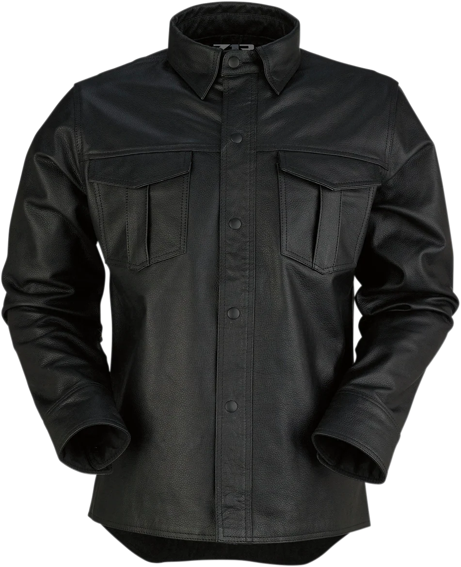 Z1R The Motz Leather Shirt - Image 2