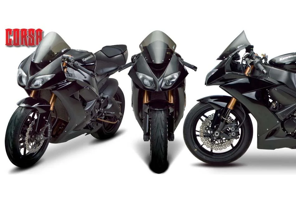 Zero Gravity Corsa Windscreen Kawasaki ZX6R / ZX636 / ZX10R - Image 4