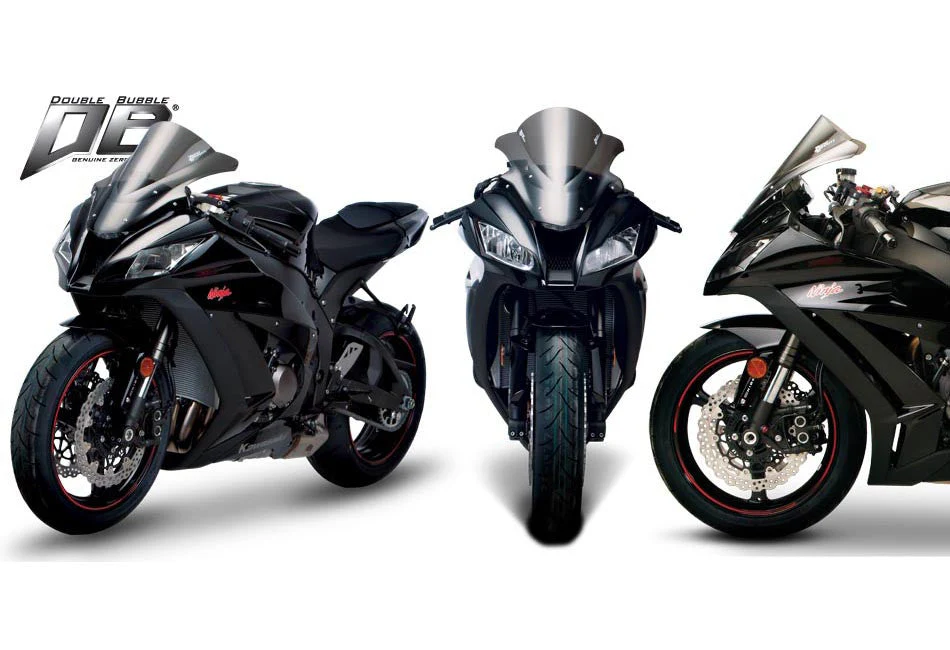 Zero Gravity Double Bubble Windscreen Kawasaki ZX10R 2011-2015 - Image 4