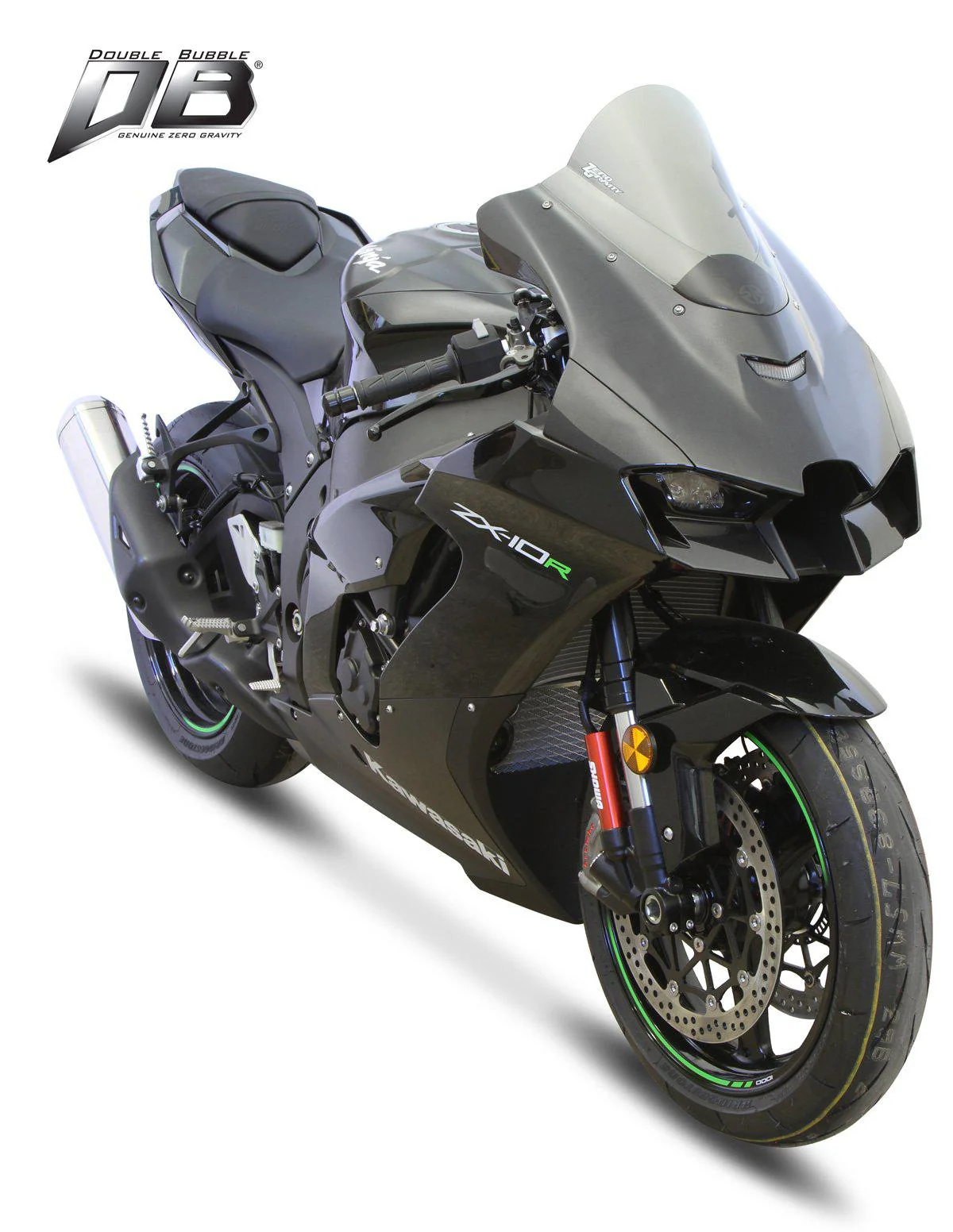 Zero Gravity Double Bubble Windscreen Kawasaki ZX10R / RR 2021-2025 - Image 4