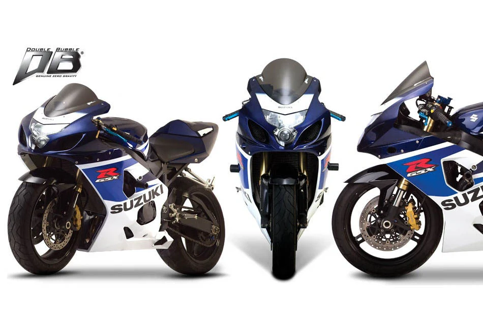 Zero Gravity Double Bubble Windscreen Suzuki GSXR600 / GSXR750 2004-2005 - Image 5