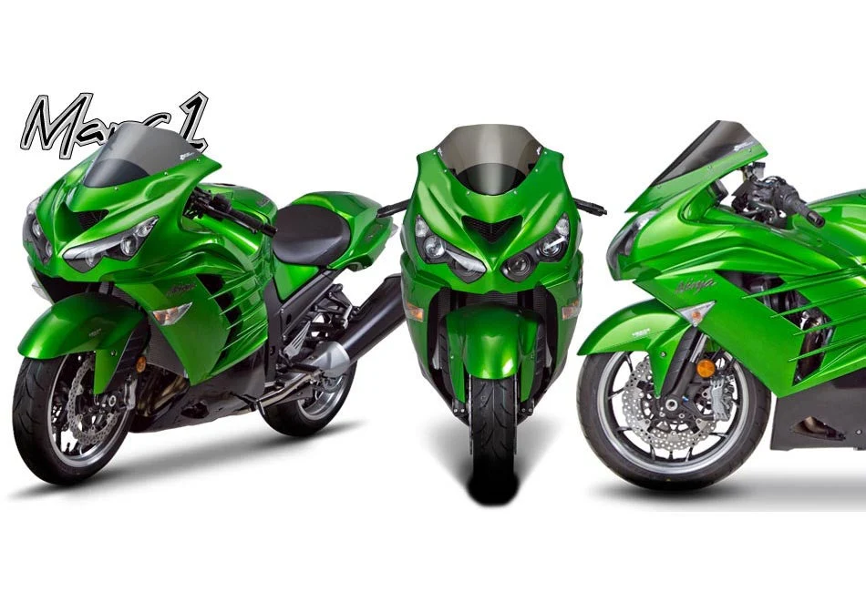 Zero Gravity Marc 1 Windscreen Kawasaki ZX14R 2006-2025 - Image 3
