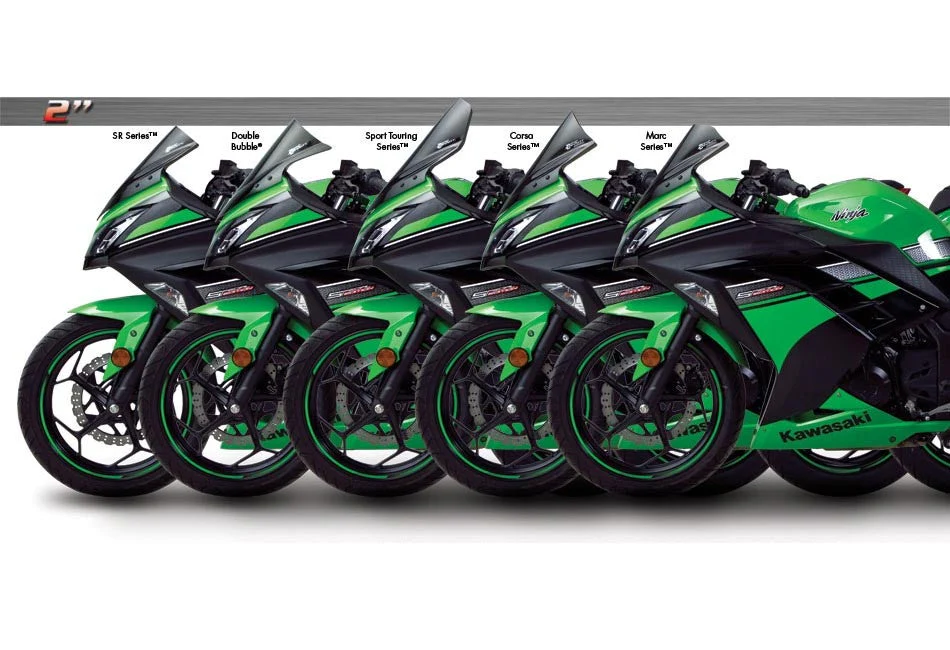 Zero Gravity Sport Touring Windscreen Kawasaki Ninja 300 2013-2017 - Image 3
