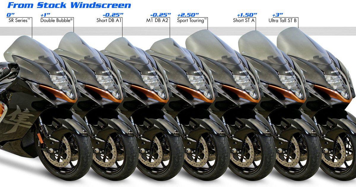 Zero Gravity Sport Touring Windscreen Suzuki Hayabusa 2022-2026 - Image 4