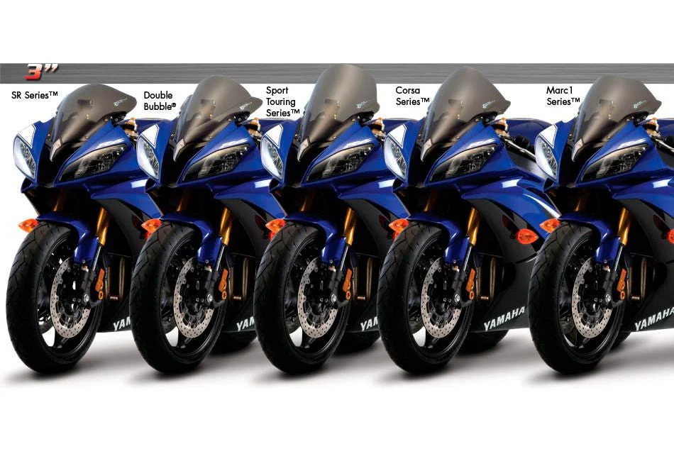 Zero Gravity Sport Touring Windscreen Yamaha R6 2008-2016 - Image 5