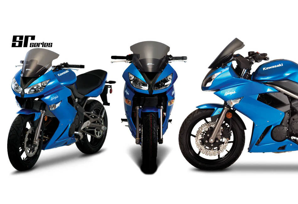 Zero Gravity SR Windscreen Kawasaki Ninja 650R 2009-2011 - Image 2